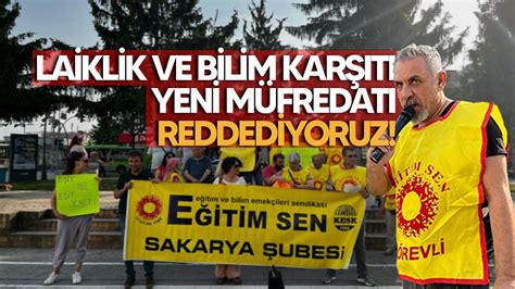 Eğitim Sen Laiklik ve bilim karşıtı yeni müfredatı reddediyoruz