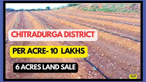 Acres Agricultural Land Sale Chitradurga District Acre Lks Only