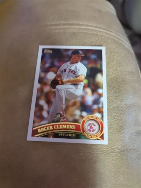 CARTE DE BASEBALL 275 Roger Clemens Boston Red Sox 2021 Topps Archives