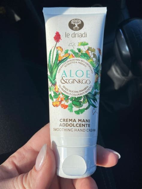 Le Driadi Crema Mani Addolcente Aloe Ginkgo Inci Beauty