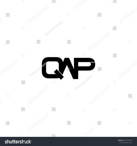 Qap Letter Original Monogram Logo Design Stock Vector (Royalty Free ...