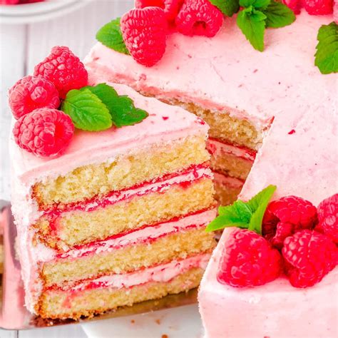 Raspberry Vanilla Cake Mom On Timeout