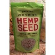 Trader Joe S Raw Shelled Hemp Seed Calories Nutrition Analysis More