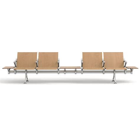 Asiento Con Estructura Modular Para Aeropuerto MASTER WOOD IMAT