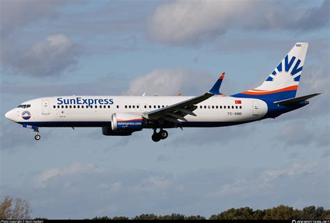 Tc Smb Sunexpress Boeing Max Photo By Kevin Hackert Id