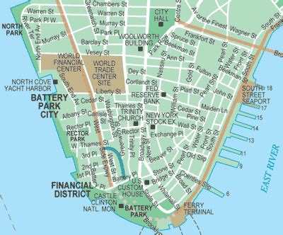 Financial District Nyc Map - Agnese Latashia