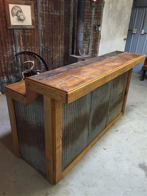 Large Rustic Barnwood Bar Rustic Outdoor Bar Rustic Bar Barn Wood