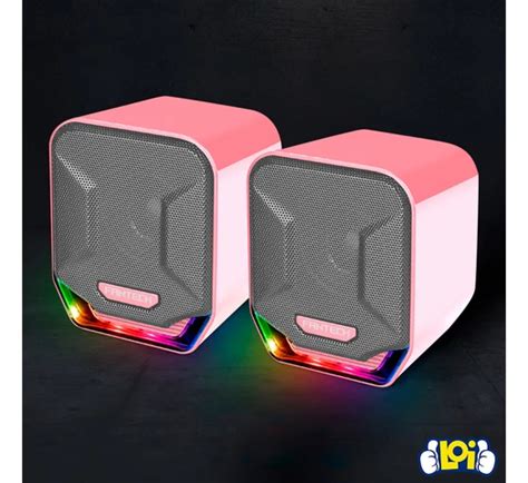 Parlantes Gamer Fantech Sonar Gs Sakura Edition Iluminaci N Rgb