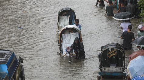 Flooding In Chittagong City From Cyclone Remal Rain Heavy Rainfall