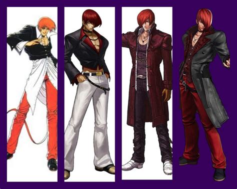 Favorite Iori Yagami costumes throughout the main KOF. : r/kof