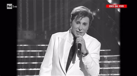 Scialpi Bobby Solo Canta Una Lacrima Sul Viso Tale E Quale Show