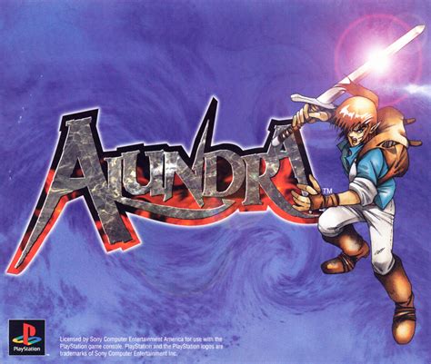 Alundra Cover Or Packaging Material Mobygames