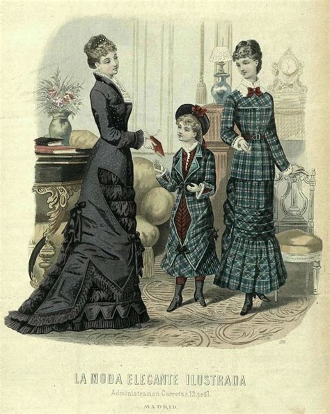 La Moda Elegante Ilustrada 1878