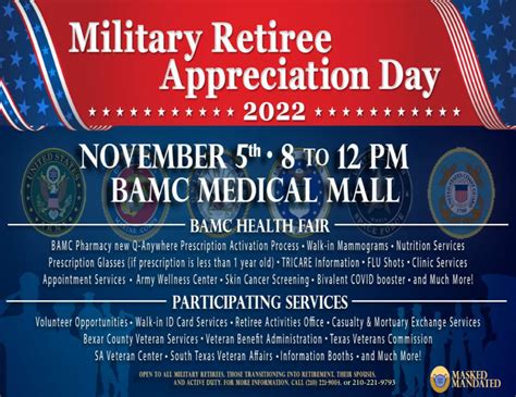 Bamc To Host Military Retiree Appreciation Day Nov Joint Base San 8190 Hot Sex Picture