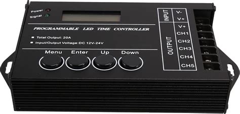 Controlador Led Rgb Programable Por Tiempo Tc Regulador De Tiempo