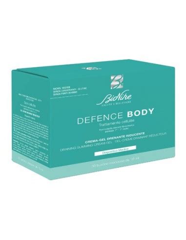 Defence Body Trattamento Cellulite Crema Gel Drenante Riducente