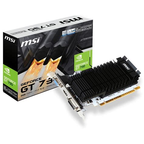 Msi Geforce Gt 730 2gb Ddr3 Low Profile