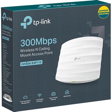 TP LINK Auranet EAP115 IEEE 802 11n 300 Mbit S Wireless Access Point