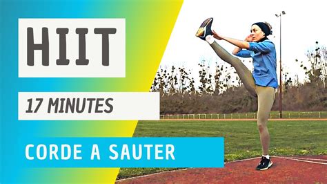 17 Min HIIT CORDE A SAUTER Cardio YouTube