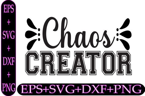 Chaos Creator Graphic By Design Studeo Creative Fabrica