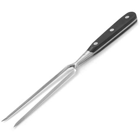 Short Cooking Bbq Fork Stainless Steel Forge Adour