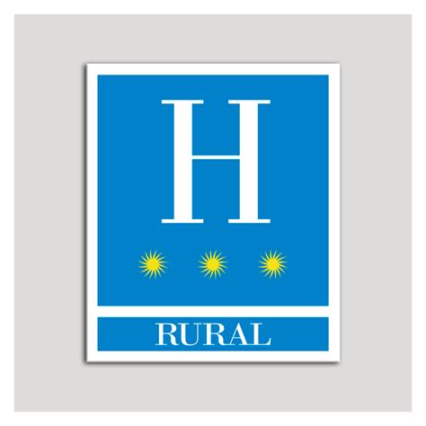 Placa Distintivo Hoteles Rural Tres Estrellas Oro Andaluc A