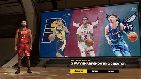 Rare Build 2K23 2 Way Sharpshooting Creator Quick Drop Dunks HOF