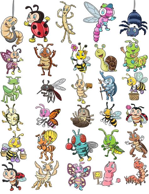 bugs color images color  positive plr