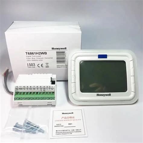 Thermostat With External Probe Function Honeywell T6861h2wg R T6861v2wg R Buy 110v 220v