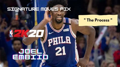 Joel Embiid Jumpshot And Signature Fix Full Edit NBA2k20 Mobile