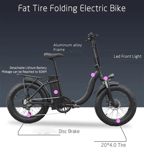 2021新设计远程电动自行车可折叠山雪ebike 20英寸胖轮胎7速1000w 15ah成人 Buy 500w电动自行车48v电动自行车