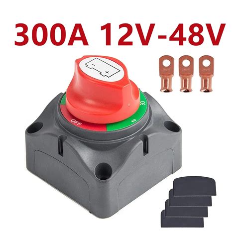 Odłącznik dla akumulatorów samochodowych 12V 24V Marine 200A 300A