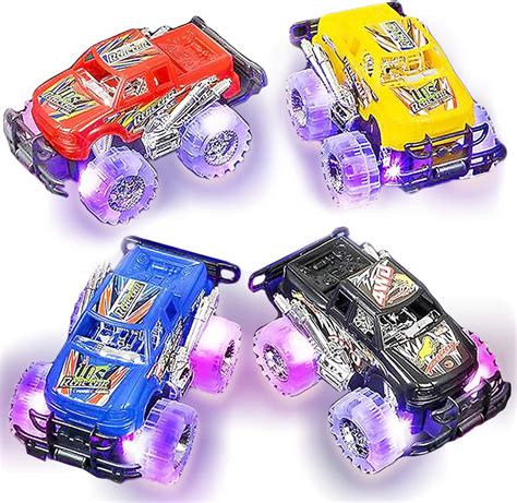 Luz Up Monster Truck Set para niños y niñas por ArtCreativity El juego