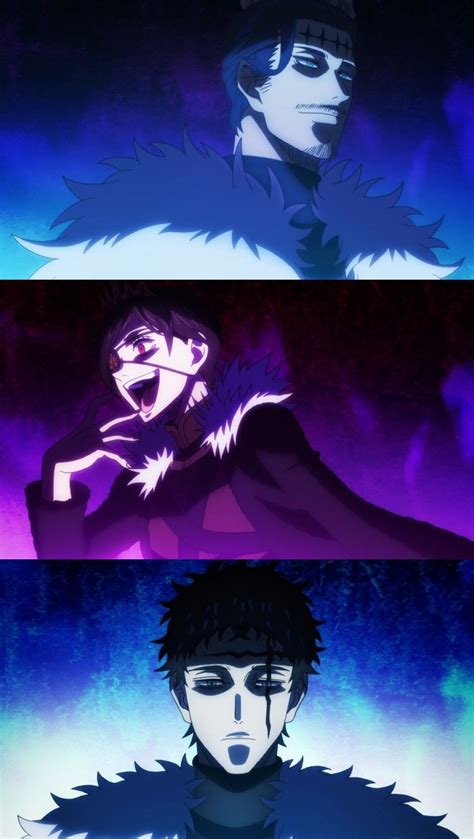 Dark Triad Dante Vanica Zenon Black Clover ♣️ Dark Triad