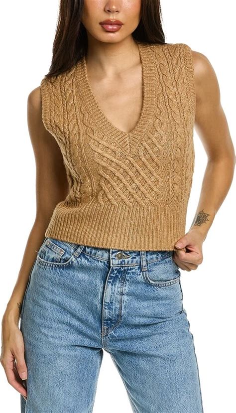 Rag Bone Elizabeth Wool Alpaca Blend Vest Shopstyle Jackets