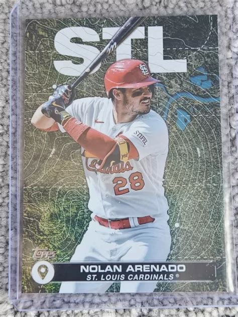 NOLAN ARENADO STL City To City CTC 12 2024 Topps Series 2 St Louis