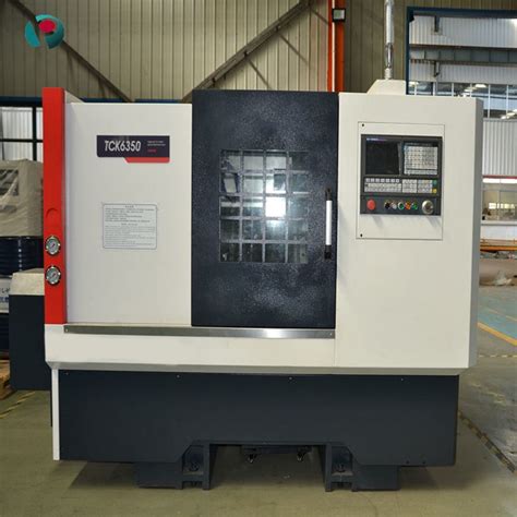 Tck A Cnc Lathe With Fanuc Control Slant Bed Linear Guide Way Slant