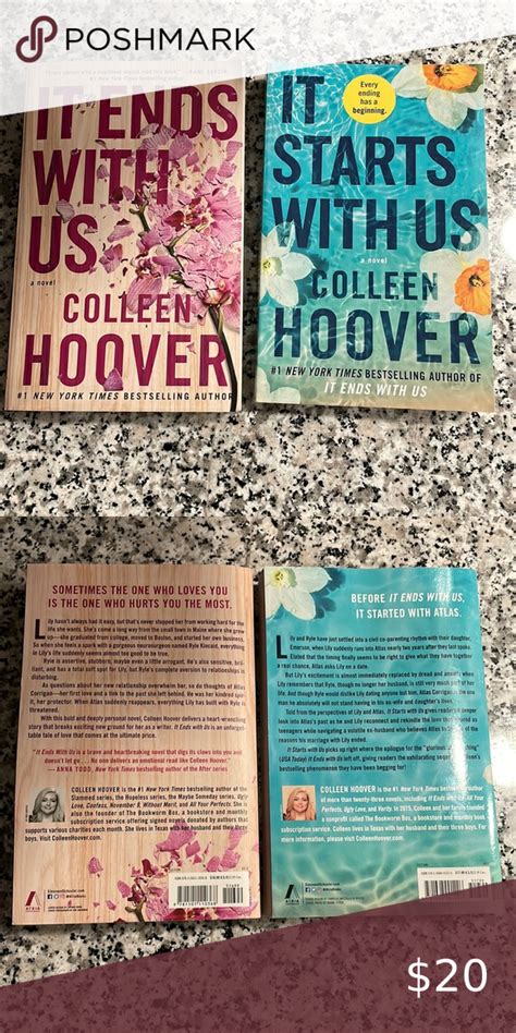 Colleen Hoover It Ends With Us And It Starts With Us Bundle It Ends