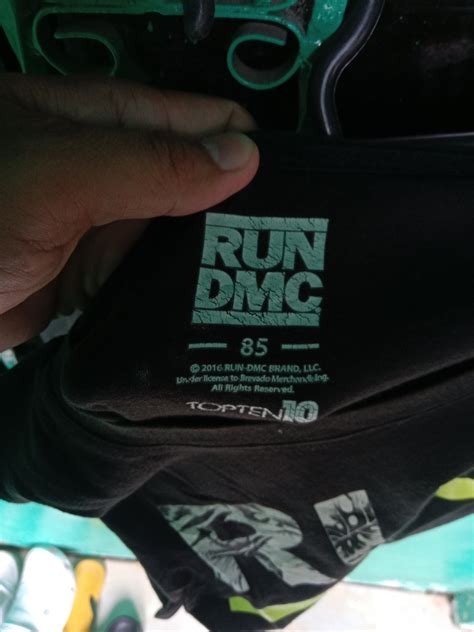 RUN DMC, Men's Fashion, Tops & Sets, Tshirts & Polo Shirts on Carousell