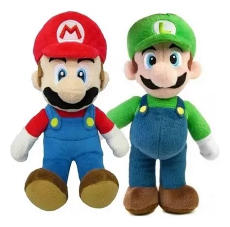 Pelúcia Mario And Luigi Mario Luigi Super Mario Mario Bros Mercadolivre