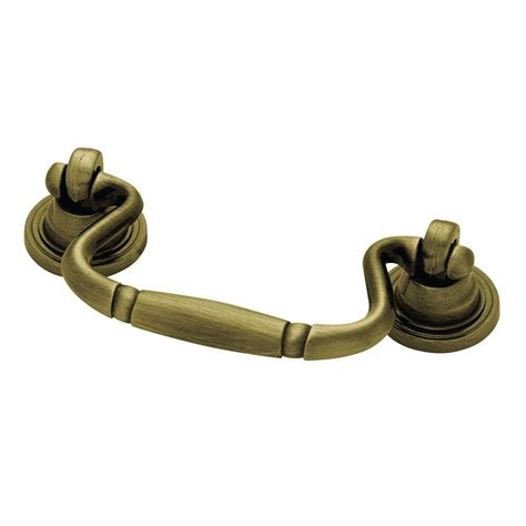 Liberty 2 12 In 64mm Antique Brass Bail Pull Pn0457q Ab C The