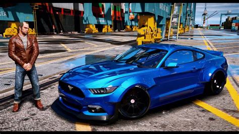 GTA 5 REDUX Ultra Realistic Graphic ENB MOD Ford Mustang WB