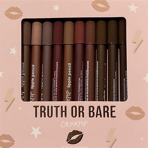 Purchased Colourpop Truth Or Bare Lippie Vault Which Shades Do I Need Details In Comments