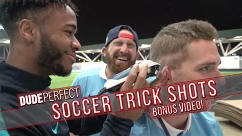 Dude Perfect Soccer Trick Shots Bonus Video Youtube