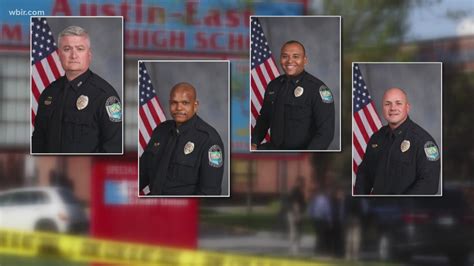 Knoxville Police Department Names Four Officers In Austin East High