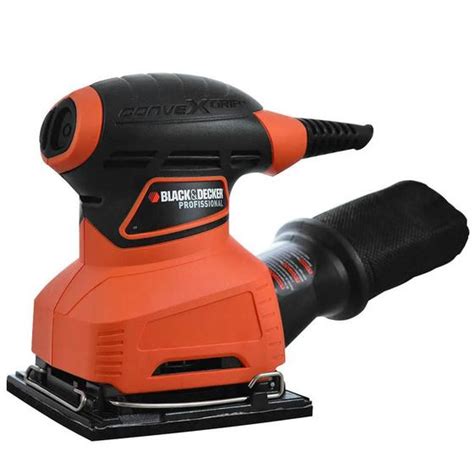 Lixadeira Orbital Coletor De P W Black Decker Qs Black