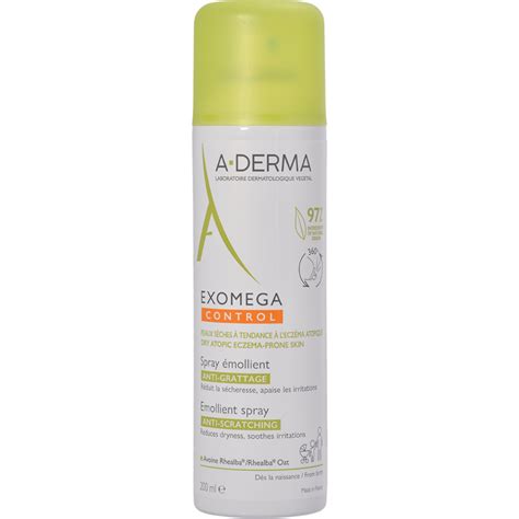 Køb A Derma Exomega Control Emollient Spray 200 ml Mecindo