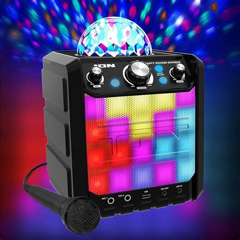 ION Party Rocker Effects Portable Bluetooth Karaoke