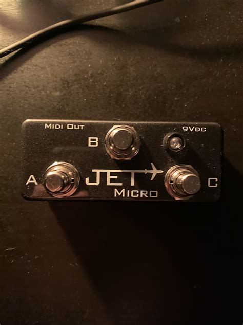 Jet Pedals Micro Midi Controller Hx Stomp Black Reverb