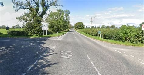 A37 Traffic Live Crash Blocks Road Both Ways And Traffic Building